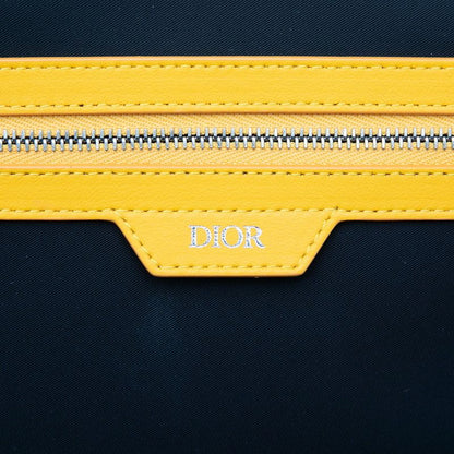 Dior Oblique World Tour Body Bag Sling Bag Yellow Leather Women's Dior