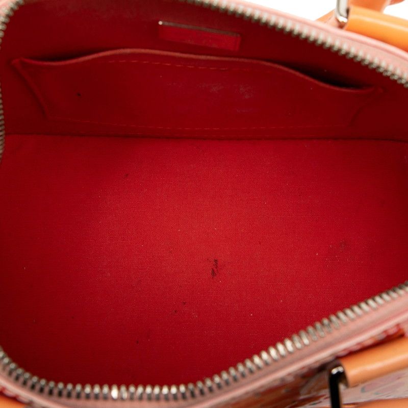 Louis Vuitton Monogram Vernis Jungle Dot Alma BB Handbag Shoulder Bag 2WAY