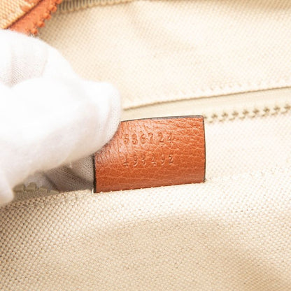 Gucci GG Canvas New York Yankees Backpack 536724 Beige Brown Canvas Leather