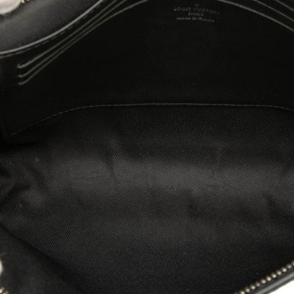Louis Vuitton Damier Graphite Pochette Voyage MM N60134 Black Multicolor PVC