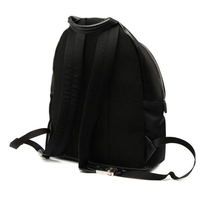 Fendi Faith Backpack 7vz012 Black Leather Nylon Women's Fendi