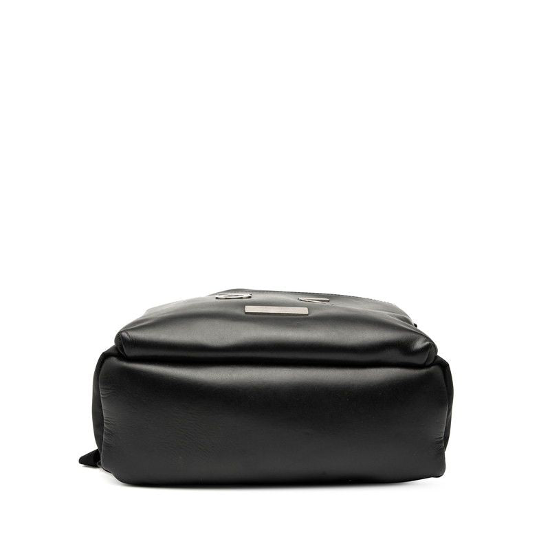 Fendi Faith Backpack 7vz012 Black Leather Nylon Women's Fendi