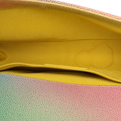 Chanel Boy Chanel Coco Mark Chain Shoulder Bag Multicolor Caviar Skin Women