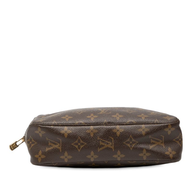 Louis Vuitton Monogram Trousse Toilette 23 Second Bag Clutch Bag M47524 Brown