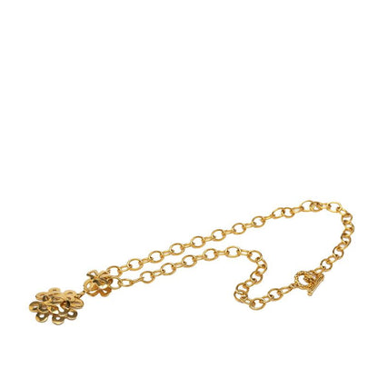 Chanel Vintage Coco Mark Gold Plated Ladies Chanel