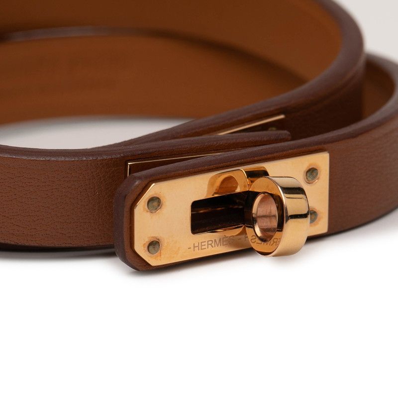 Hermes Mini Kelly Dubreuil Brown Gold Hardware Vorswith Womens Hermes