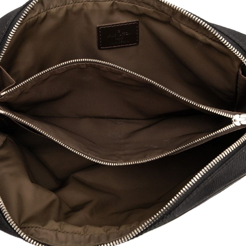 Louis Vuitton Damier Jehan Acrobat Body Bag Waist Bag M93620 Noir Black Canvas