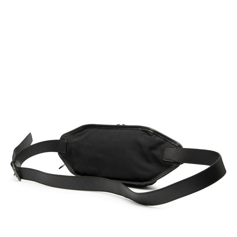 Balenciaga Neolift Body Bag Waist Bag 341628 Black Nylon Leather Men's Balenciag