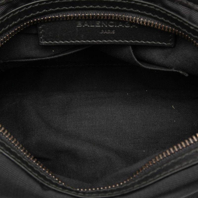 Balenciaga Neolift Body Bag Waist Bag 341628 Black Nylon Leather Men's Balenciag