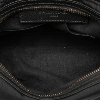 Balenciaga Neolift Body Bag Waist Bag 341628 Black Nylon Leather Men's Balenciag
