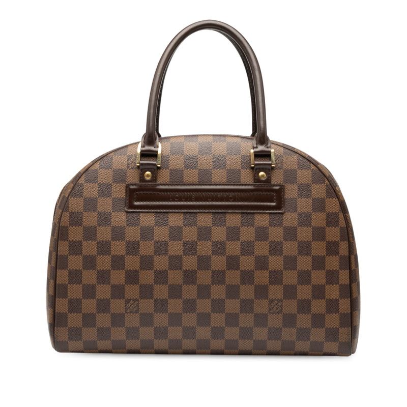 Louis Vuitton Damier Nolita N41455 Brown PVC Leather Women Louis Vuitton