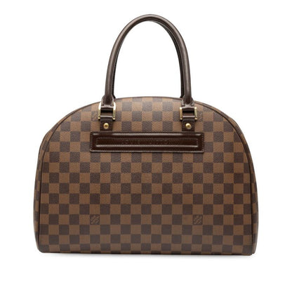 Louis Vuitton Damier Nolita N41455 Brown PVC Leather Women Louis Vuitton