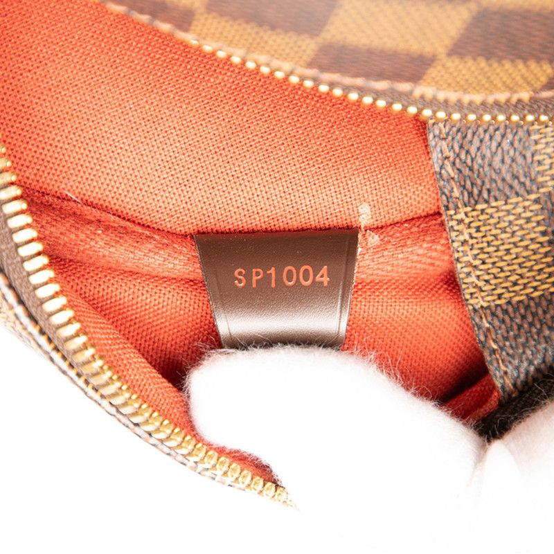 Louis Vuitton Damier Nolita N41455 Brown PVC Leather Women Louis Vuitton