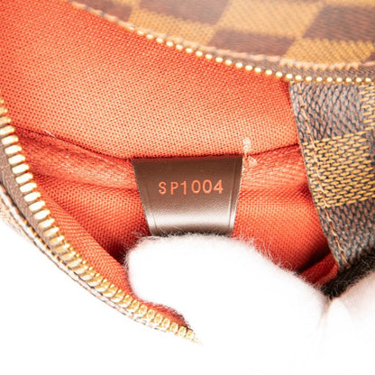 Louis Vuitton Damier Nolita N41455 Brown PVC Leather Women Louis Vuitton