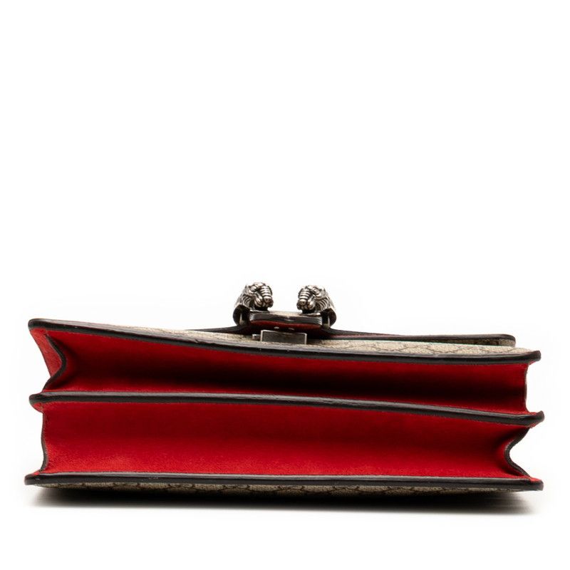 Gucci GG Supreme Dionysus Medium Chain One Shoulder Bag Handbag 400249 Beige