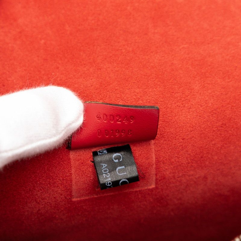 Gucci GG Supreme Dionysus Medium Chain One Shoulder Bag Handbag 400249 Beige