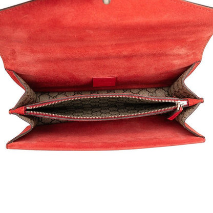 Gucci GG Supreme Dionysus Medium Chain One Shoulder Bag Handbag 400249 Beige