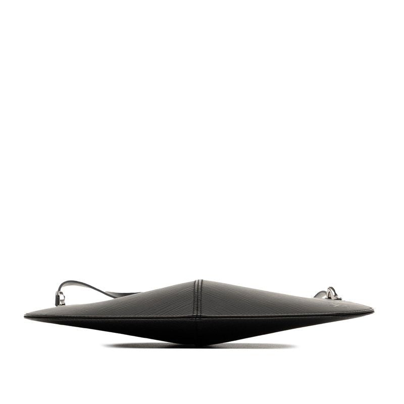 Louis Vuitton Epi Pochette Demi Lune Accessory Pouch Handbag M52622 Noir Black