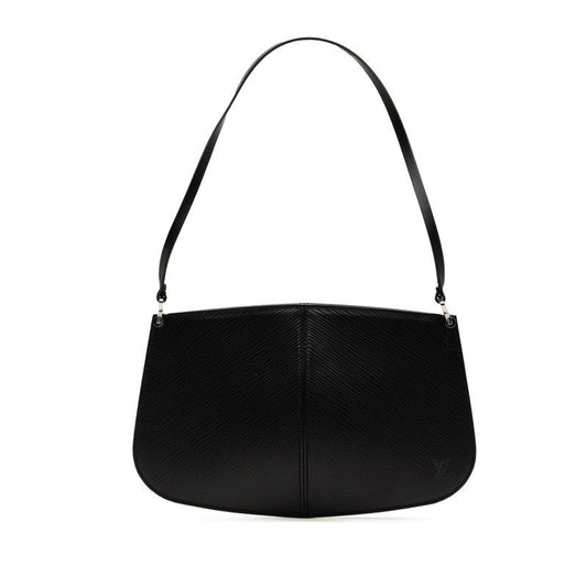 Louis Vuitton Epi Pochette Demi Lune Accessory Pouch Handbag M52622 Noir Black