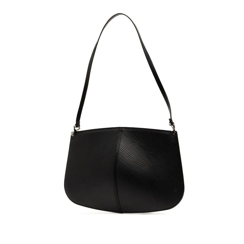 Louis Vuitton Epi Pochette Demi Lune Accessory Pouch Handbag M52622 Noir Black