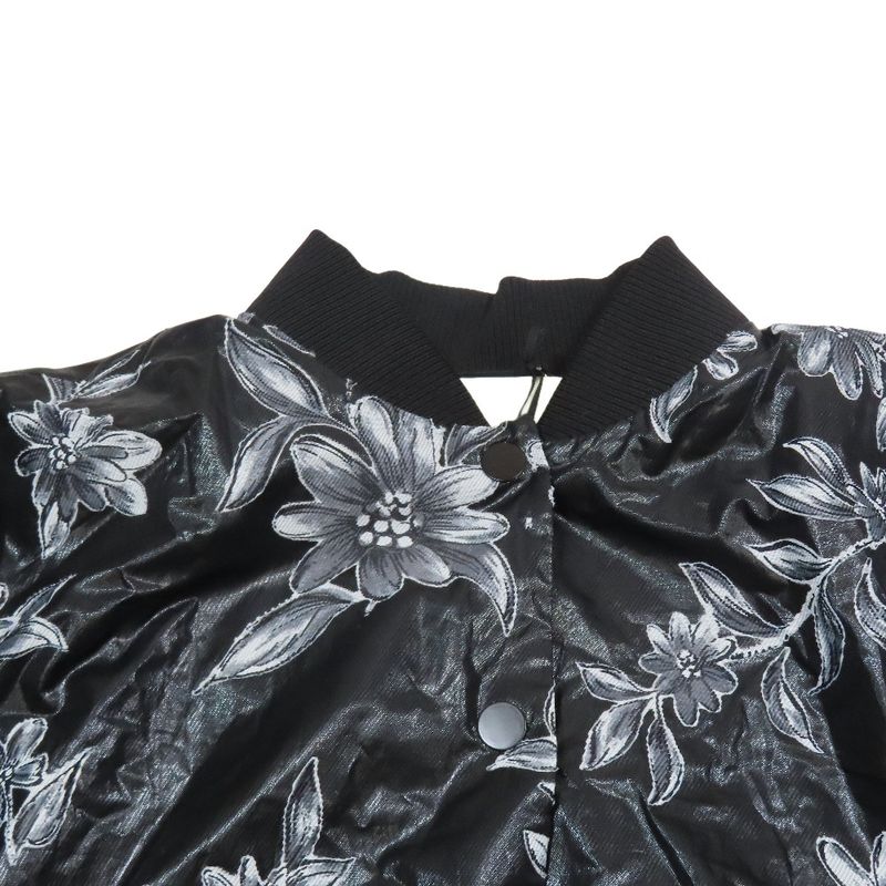 Unused 17 Year Fendi Kasual Jackets Floral Blouson Jacket Oversize 38 Gloss Y