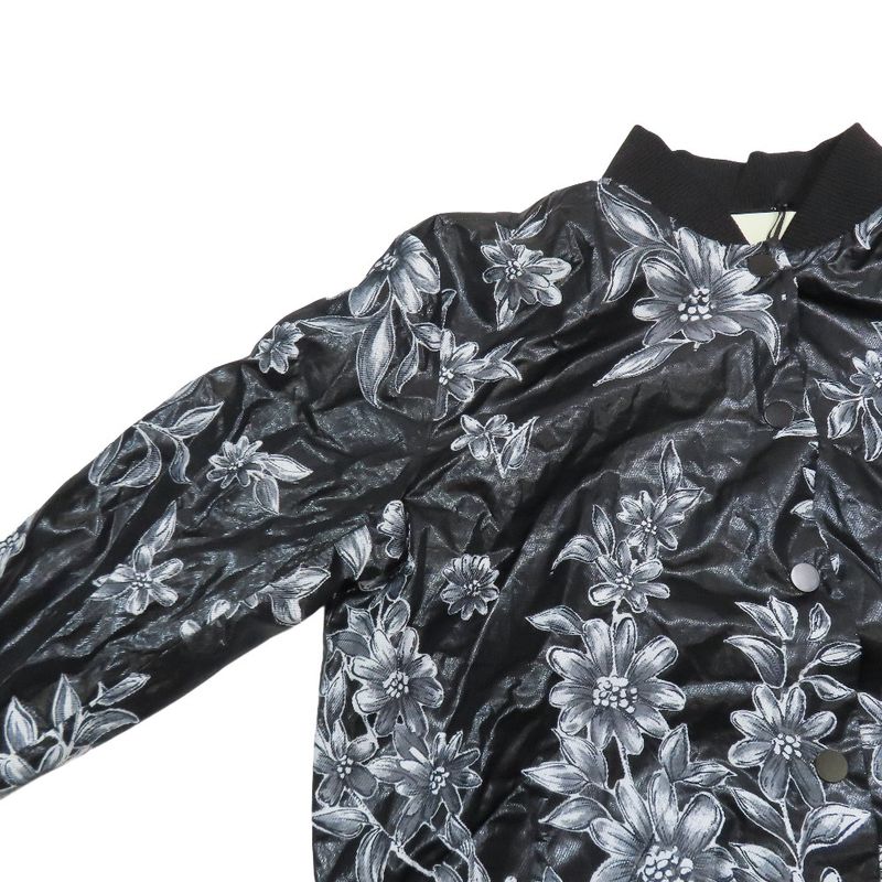 Unused 17 Year Fendi Kasual Jackets Floral Blouson Jacket Oversize 38 Gloss Y
