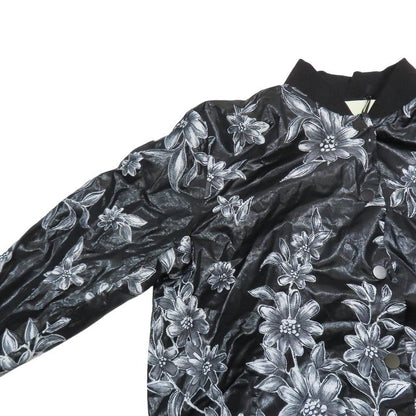 Unused 17 Year Fendi Kasual Jackets Floral Blouson Jacket Oversize 38 Gloss Y