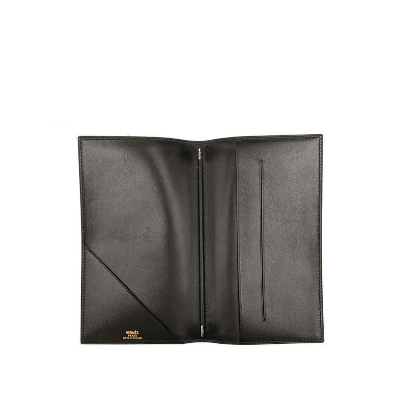 Hermes Agenda Black Box Calf Women Hermes