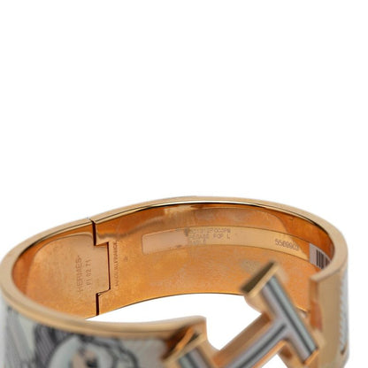 Hermes Click Clack H PM Pegas Pop Gold White Multicolor Plated Ladies Hermes