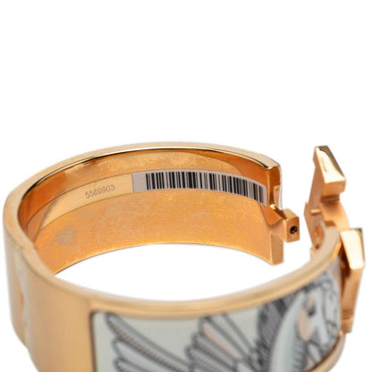 Hermes Click Clack H PM Pegas Pop Gold White Multicolor Plated Ladies Hermes