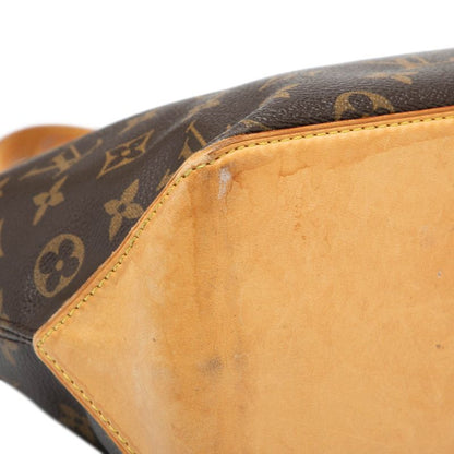 Louis Vuitton Monogram Cabas Piano Tote Shoulder Bag M51148 Brown PVC Leather