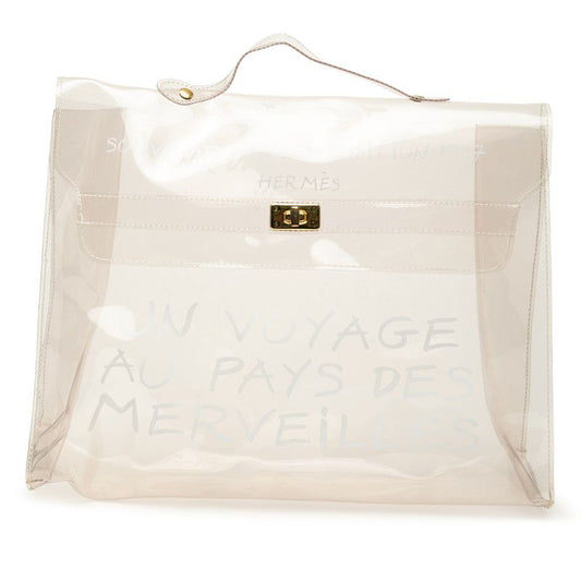 Hermes Vinyl Kelly - Journey To Wonderland Hermes Exhibition Clear Gold