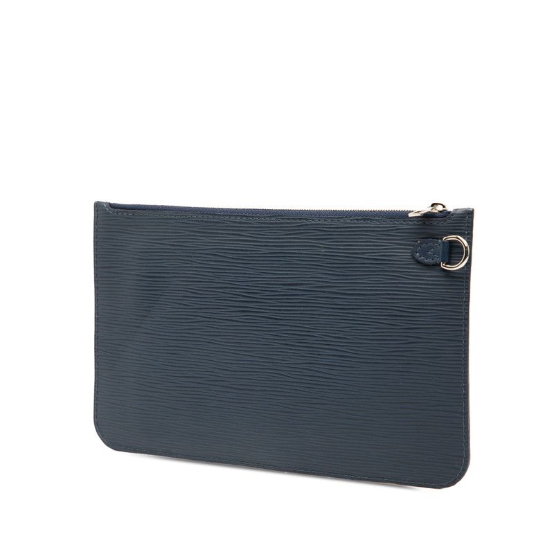 Louis Vuitton Epi Neverfull Attached Navy Leather Women's Louis Vuitton