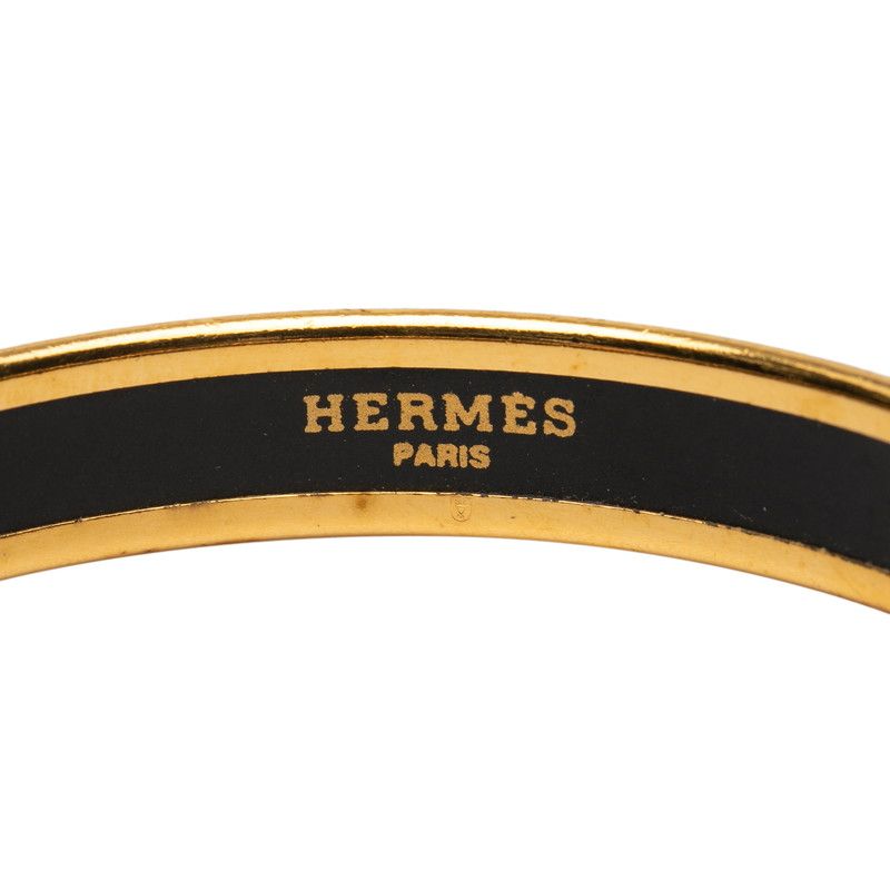 Hermes Emile PM Mermaid Motif Gold Red Multicolor Plated Ladies Hermes
