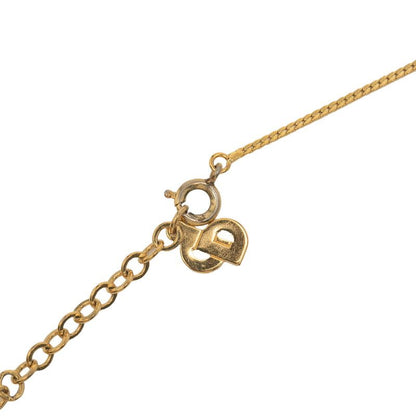 Dior CD Logo Square Gold Black Plated Ladies Dior