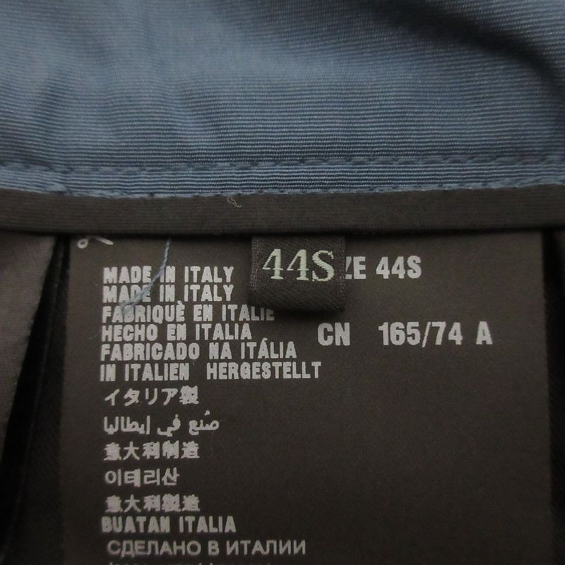 Prada 100% Silk Knee-Length Tucked Flared Skirt Size 44s Blue Women Used