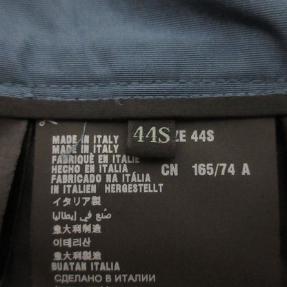 Prada 100% Silk Knee-Length Tucked Flared Skirt Size 44s Blue Women Used