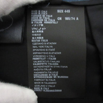 Prada 100% Silk Knee-Length Tucked Flared Skirt Size 44s Blue Women Used