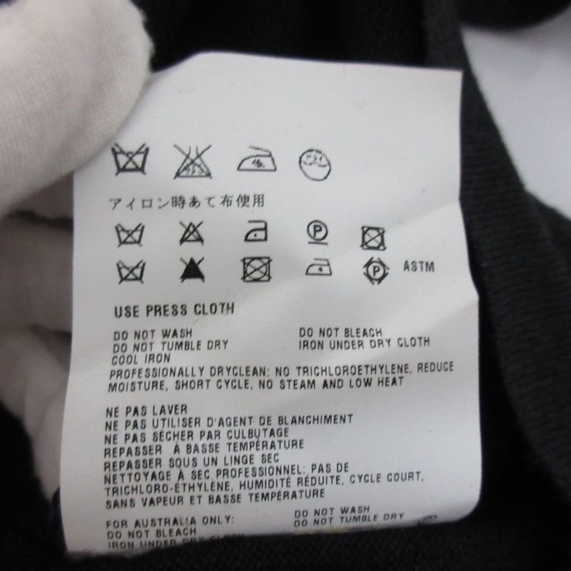 Prada Half Sleeve Silk Blend Knit Cut and Sewn Size 46 Black Women's Used