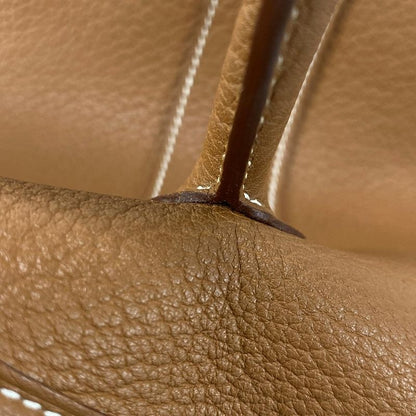 Hermes Garden Party PM Gold Silver Hardware Tote Bag