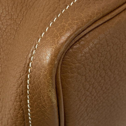 Hermes Garden Party PM Gold Silver Hardware Tote Bag