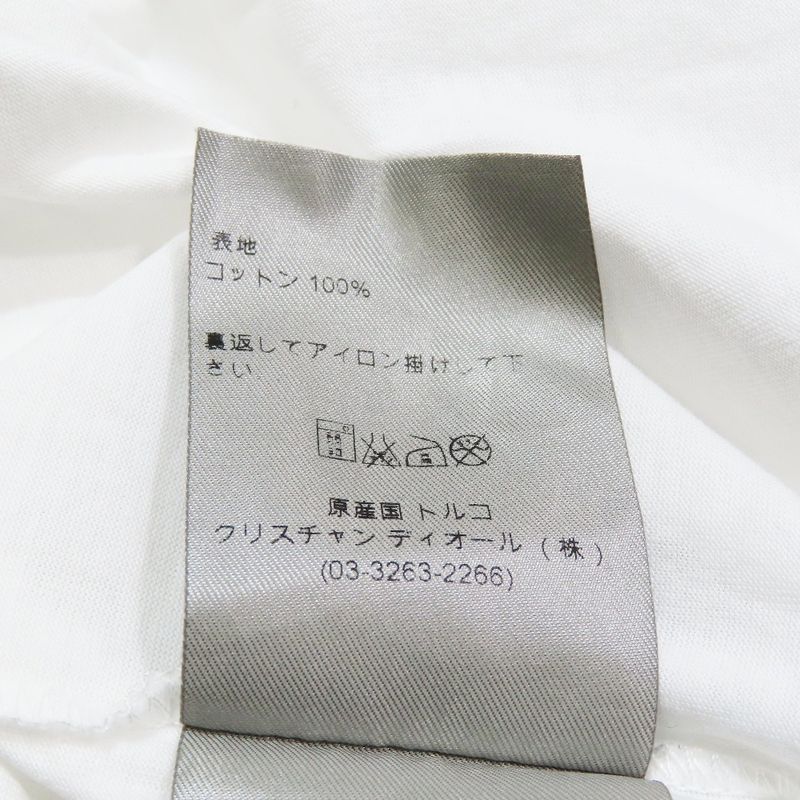 11ss Dior T-Shirt Short Sleeve Crew Neck Print Cut and Sewn Kris van Ass Che