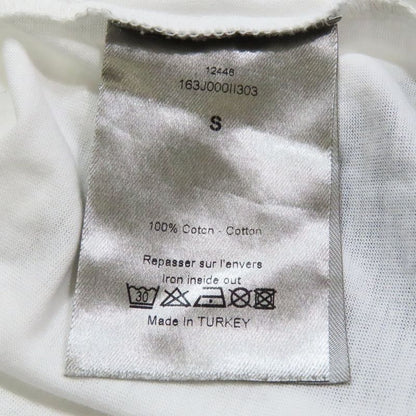 11ss Dior T-Shirt Short Sleeve Crew Neck Print Cut and Sewn Kris van Ass Che