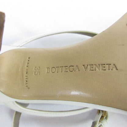 Bottega Veneta Stretch Strap Sandals Size 35 Approx 22cm (8.66in) Optic White