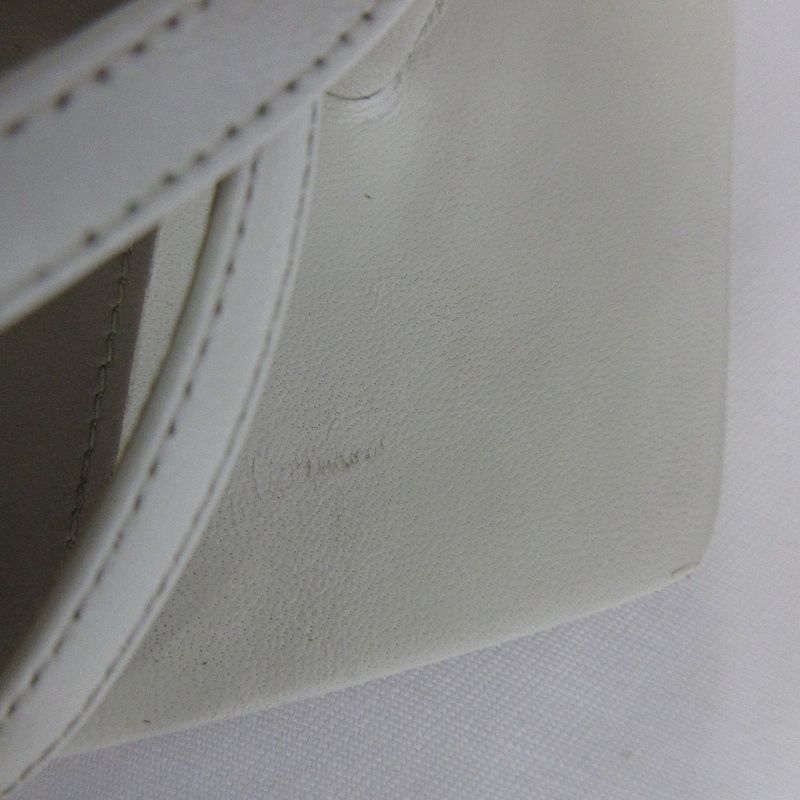 Bottega Veneta Stretch Strap Sandals Size 35 Approx 22cm (8.66in) Optic White