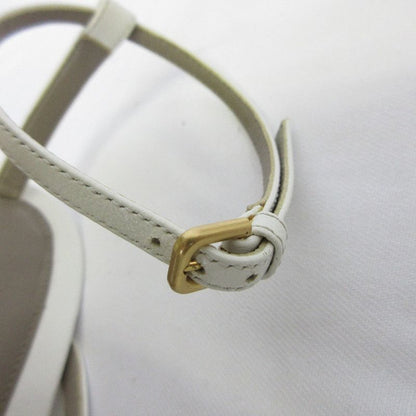 Bottega Veneta Stretch Strap Sandals Size 35 Approx 22cm (8.66in) Optic White