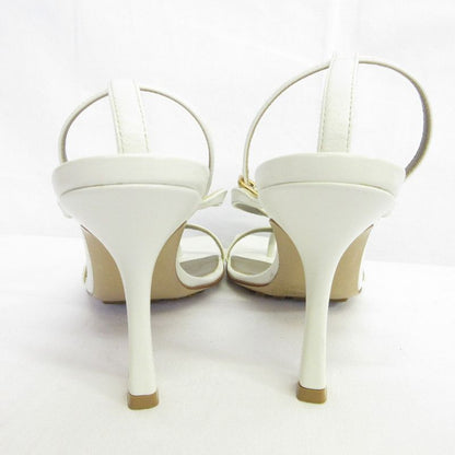 Bottega Veneta Stretch Strap Sandals Size 35 Approx 22cm (8.66in) Optic White