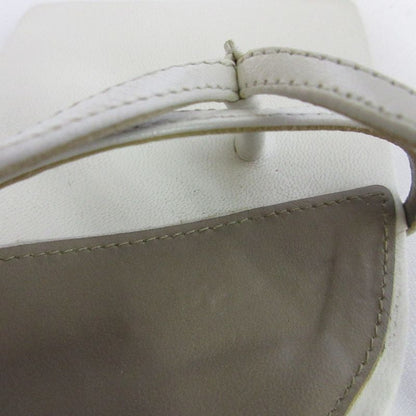 Bottega Veneta Stretch Strap Sandals Size 35 Approx 22cm (8.66in) Optic White