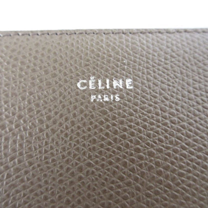 Celine Phoebe Period Trio Pouch Beige Ladies Used
