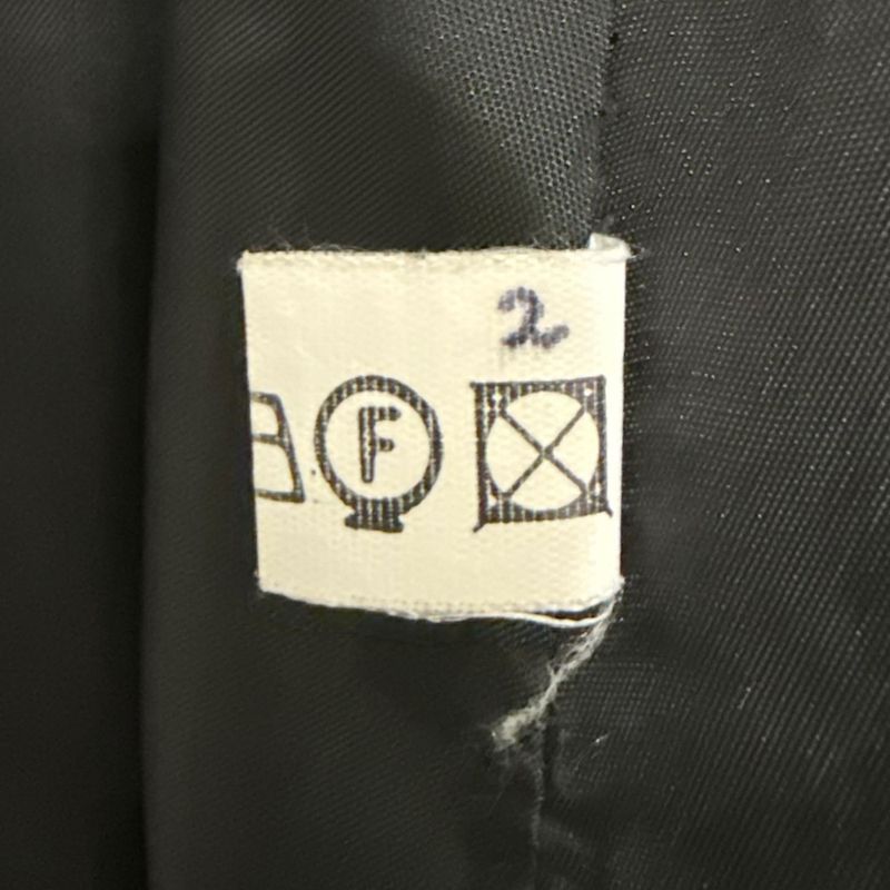 Celine Vintage Volume Sleeve Duffle Coat Size 36 Black Women's Used